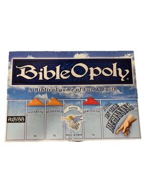 BibleOpoly Board Game - Blue Box